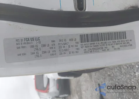 2016 Jeep Patriot Sport Se из США, поврежденный, VIN 1C4NJPBA2GD642160